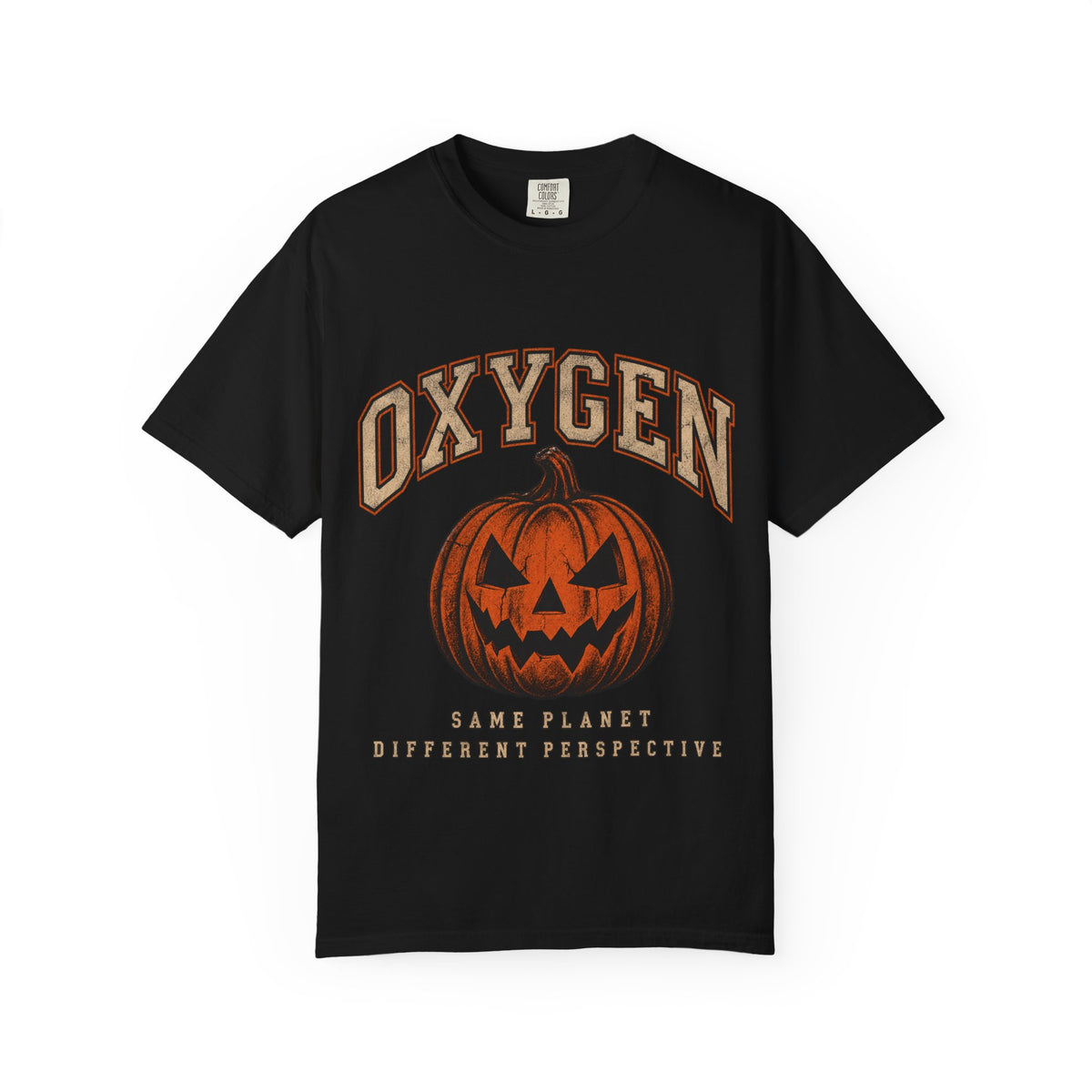OXYGEN Pumpkin Halloween Tee