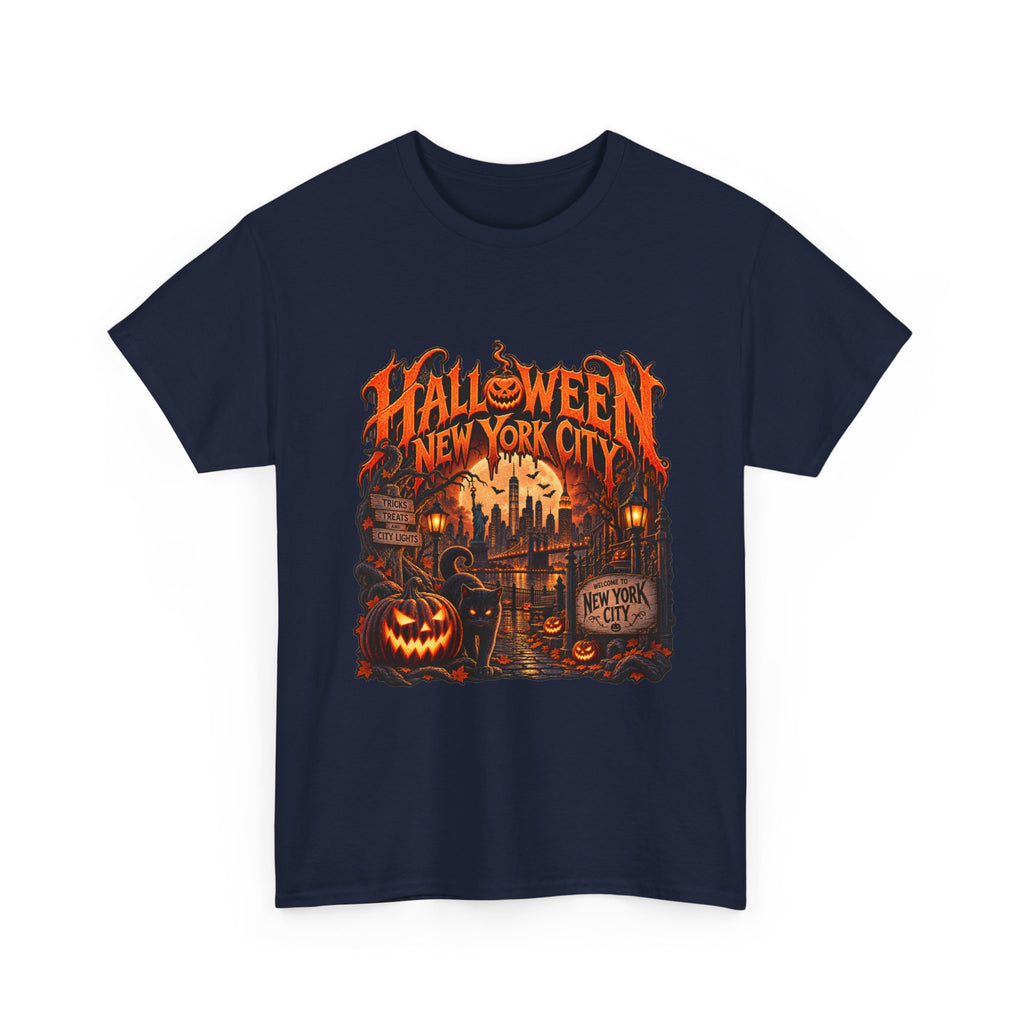 Halloween NYC Graphic Tee | Unisex Heavy Cotton Shirt
