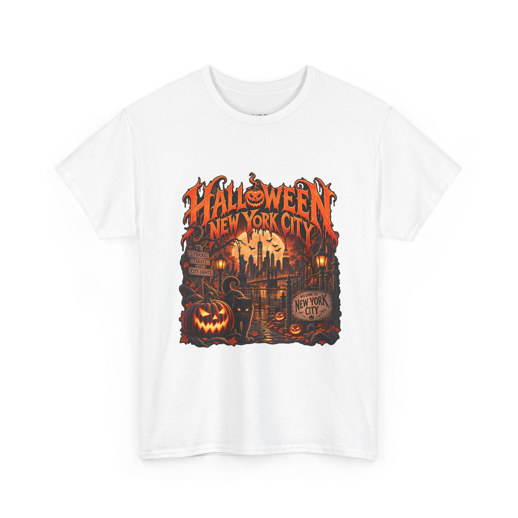Halloween NYC Graphic Tee | Unisex Heavy Cotton Shirt