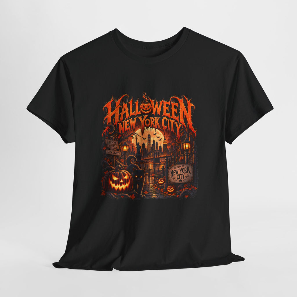 Halloween NYC Graphic Tee | Unisex Heavy Cotton Shirt